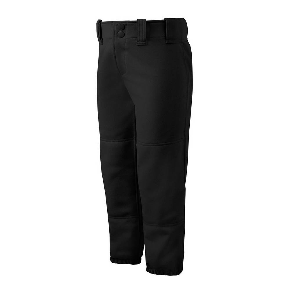 Pantalones Mizuno Belted Mujer Negras Outlet FTOM-14329